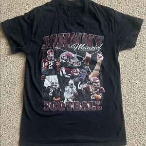 Johnny Manziel Graphic Football Tee - Black